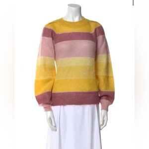 Isabel marant etoile Striped Pink and Yellow Sweater